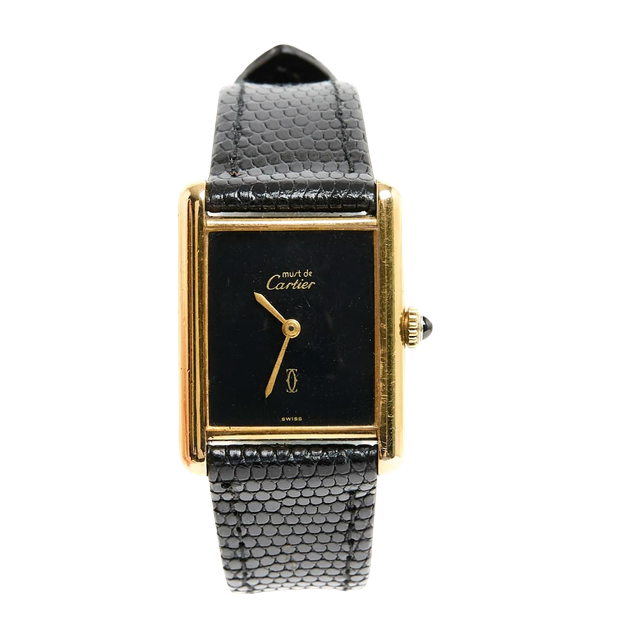 Cartier tank onyx 590005