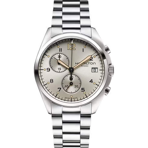 Hamilton Aviation Pilot Pioneer Chrono Khaki HA65120